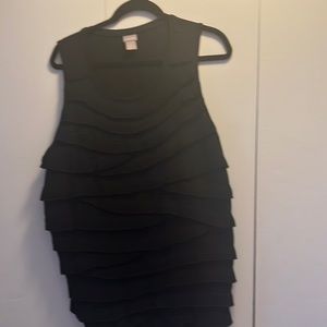 Chicos black tank size 4 (xxl)